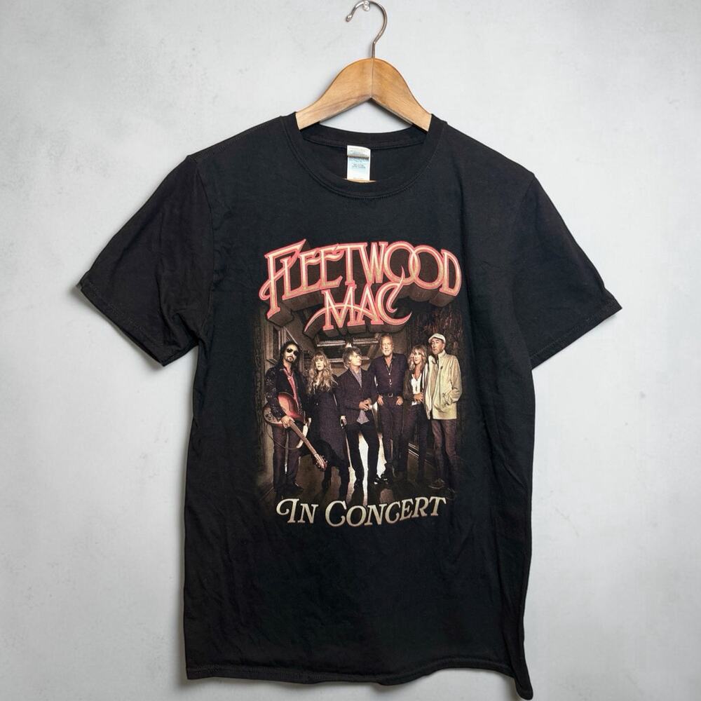 Fleetwood Mac Tour 2018 2019 Band Tee Medium Black Graphic Shirt
